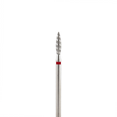 Fresa/Broca de diamante, forma de llama roja 2.5 T